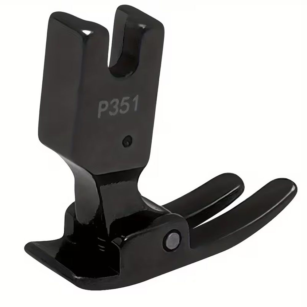 Rolled Hem Foot - P351 Alle stalen naaivoet zwart antistatische