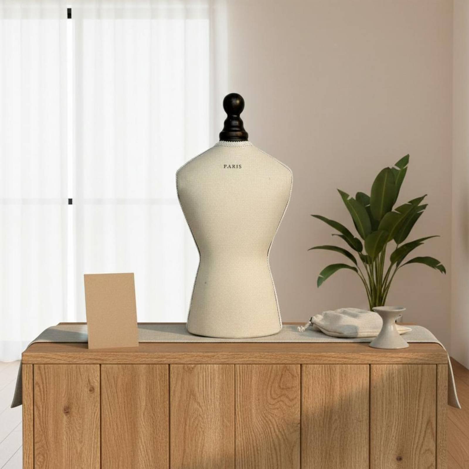 Dress Form Mannequin - Kettingbustehouder Tafelmodel Bustehouder Kettingdisplay Mannequin Sieradenhouder