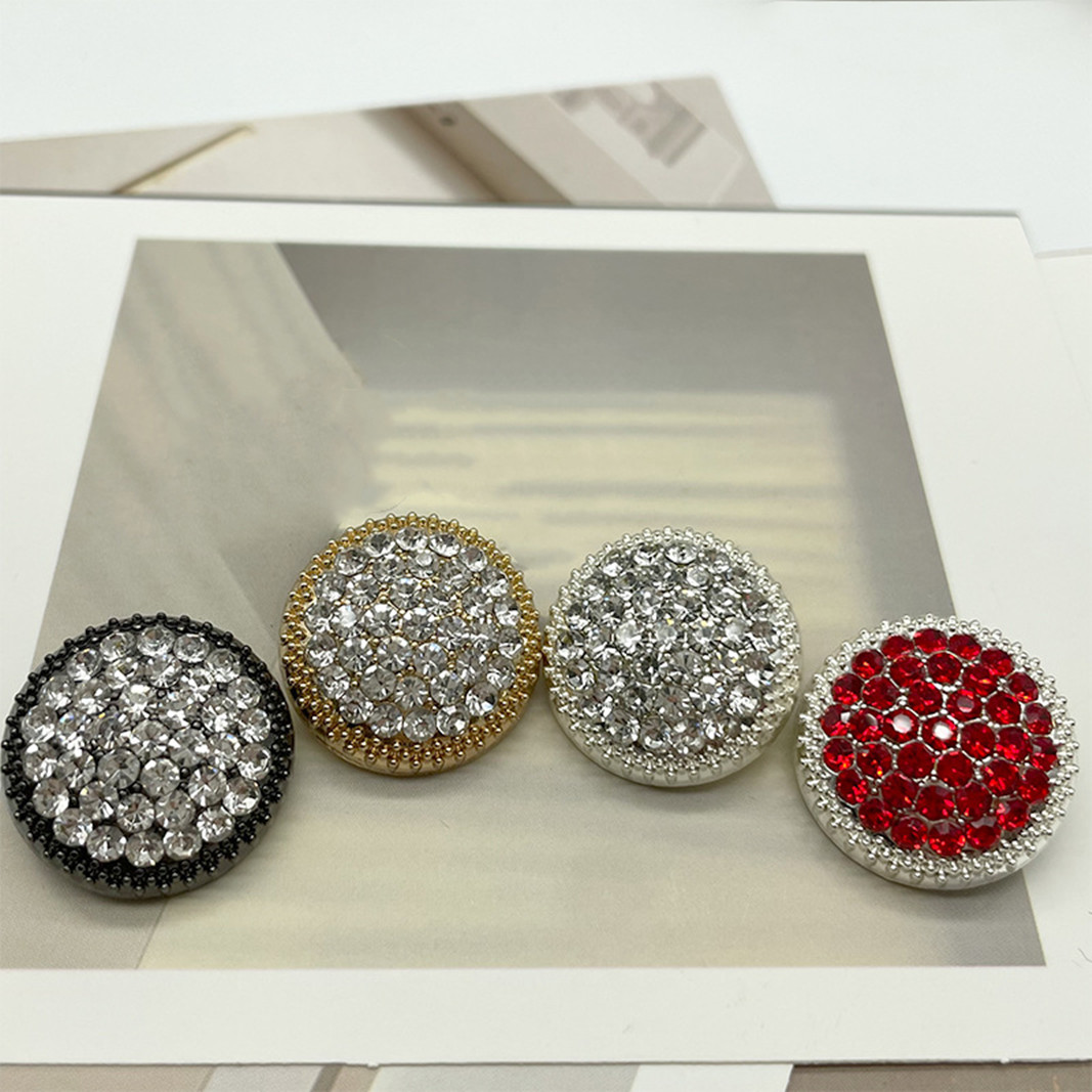 Button Hole Cutter - Luxcy Metalen Strass Knop 10 stks/partij