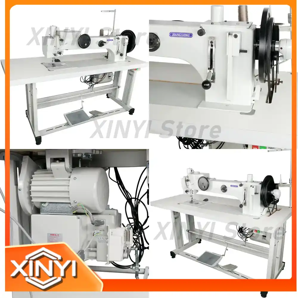 Leather Needle Heavy - Industriële enkelnaalds zigzag naaimachine JL-366-76-12P met