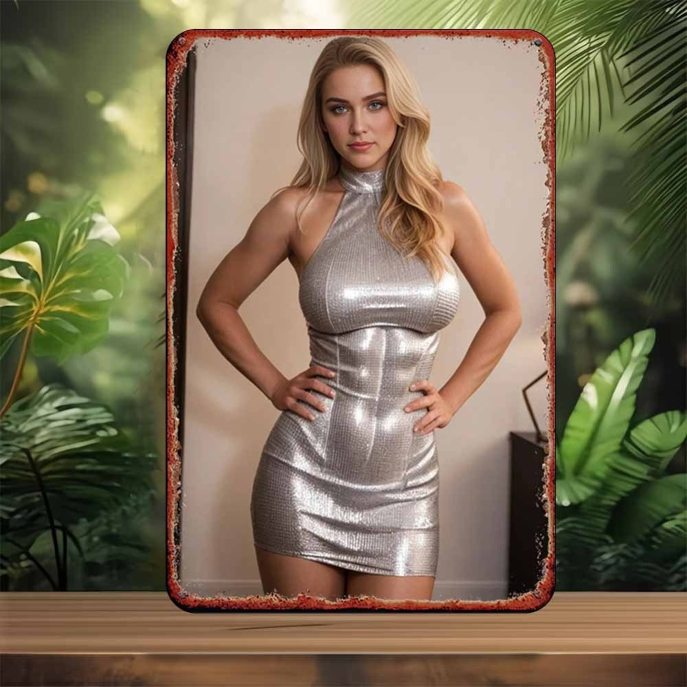 Dress Form Mannequin - SHEINMETAL Zilver Metallic Kledingpop Mannequin voor
