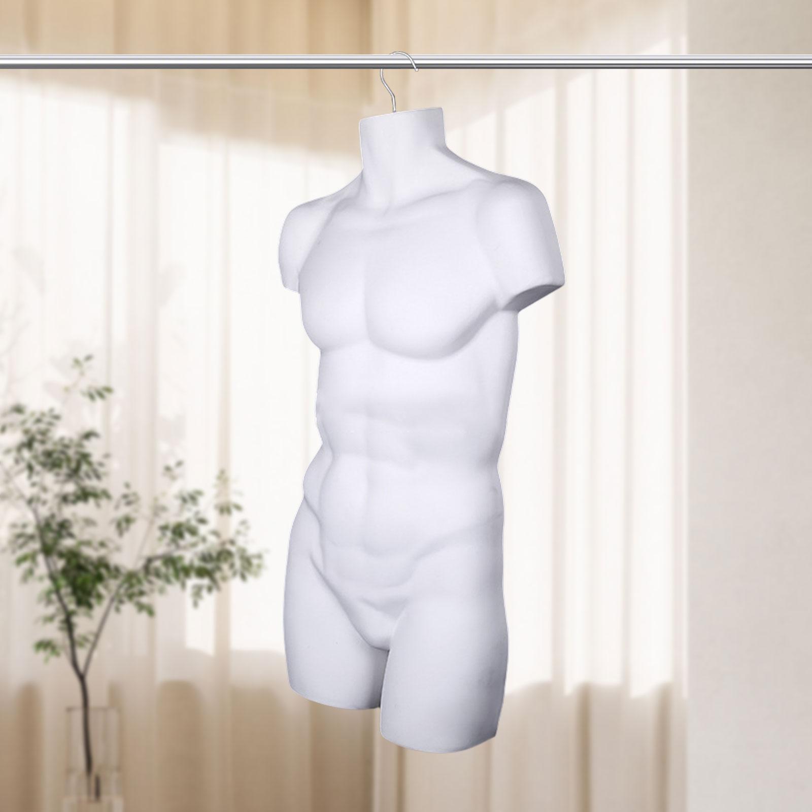 Dress Form Mannequin - Mannelijke Mannequin Hanger Stand Torso Jurk