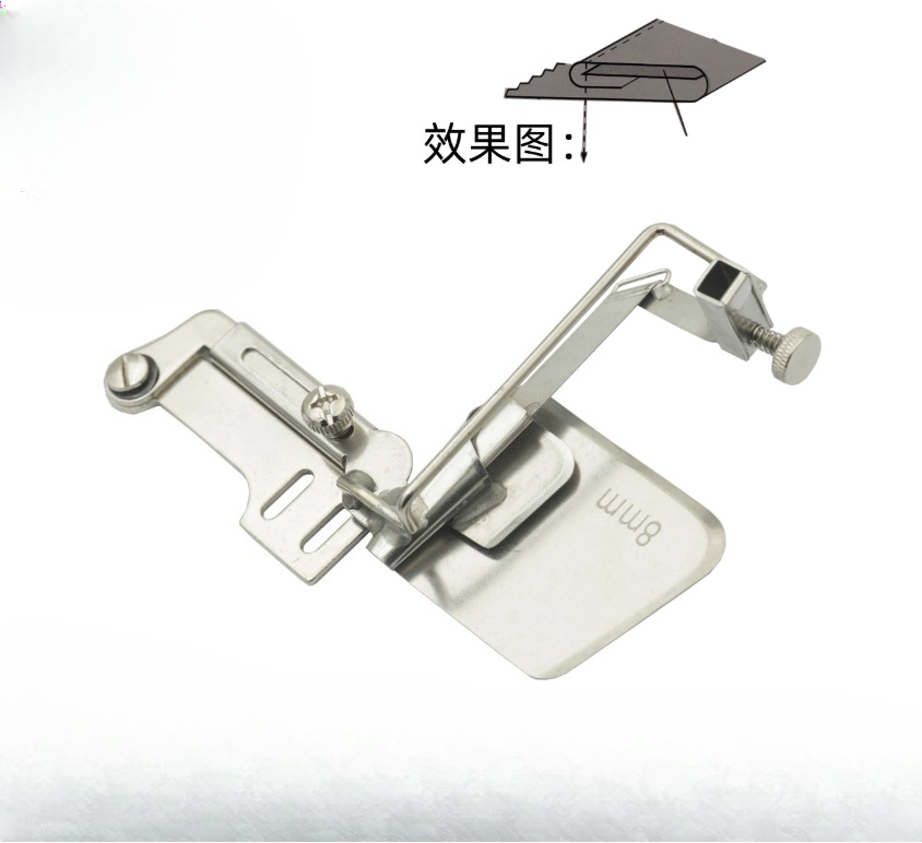 Sewing Machine For Textile - Flatbed elastische band Curling Tube Home