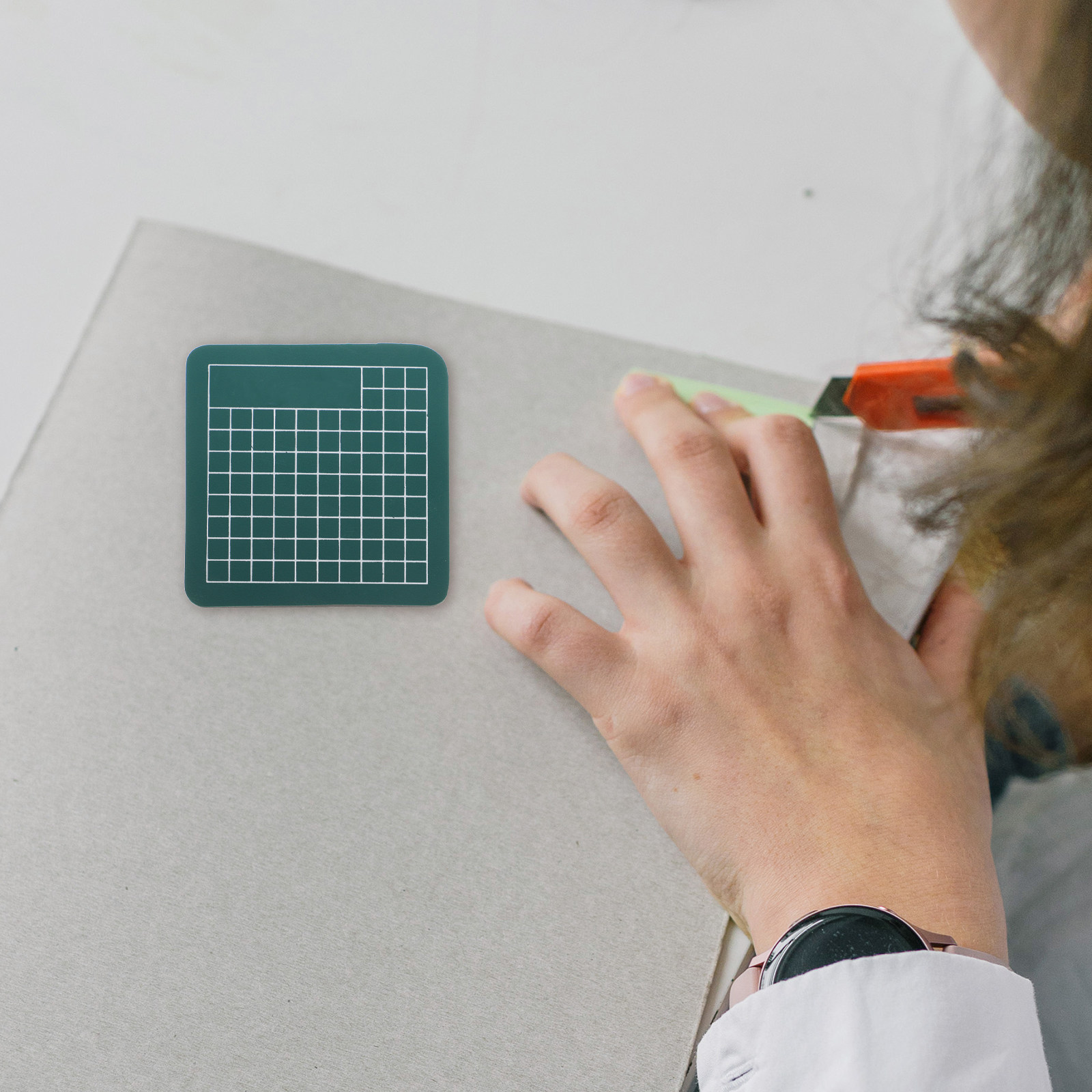 Cutting Mat Self Heal - Mini snijmat 6x6cm, zelfklevende scrapbooking snijmat,