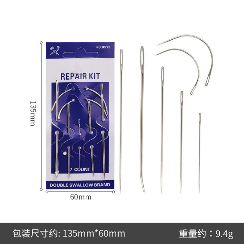 Leather Needle Heavy - Handnaainaaldenset, zware huishoudelijke handnaalden voor bekleding,