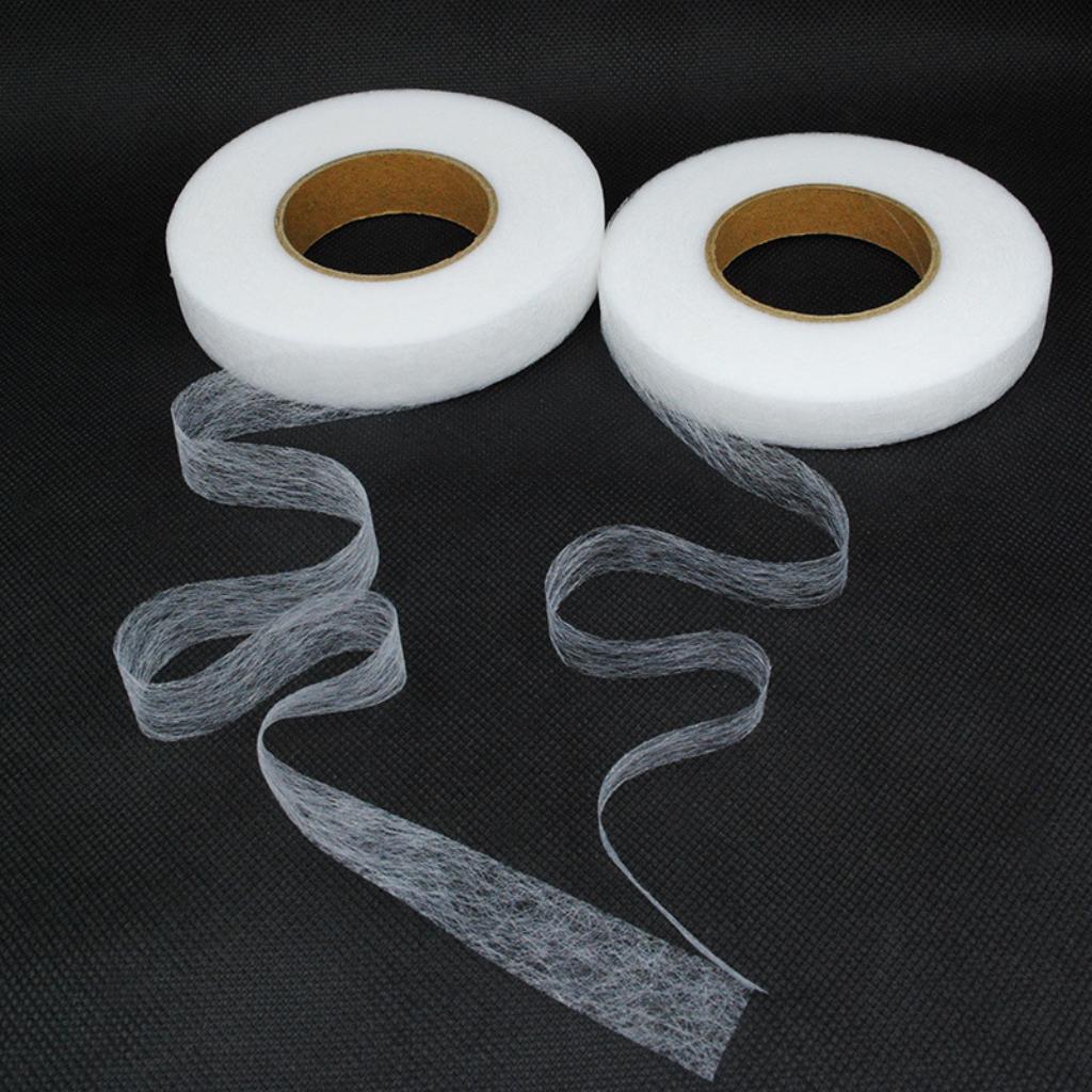 Hem Tape Fusible - 2 Rollen Strijkbare Zoomtape, Geen Naaiwerk