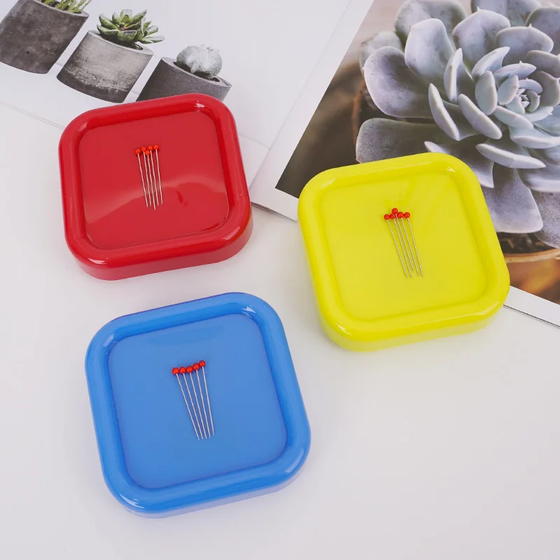 Sewing Pin Cushion - Kleur Vierkant Magnetische Naald Positionering Naald