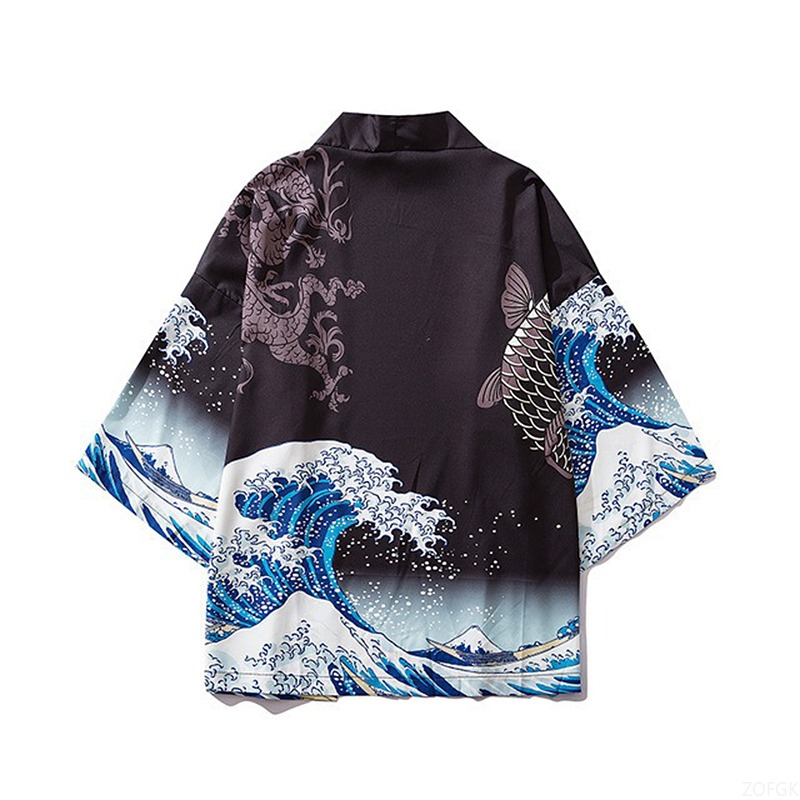 Chinese stijl harajuku haori b - Sewing V recensie en prijs
