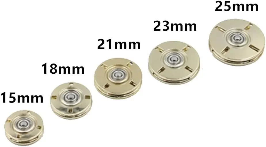 Kleurrijke metalen drukknopen  - Button Hole Cutter recensie en prijs