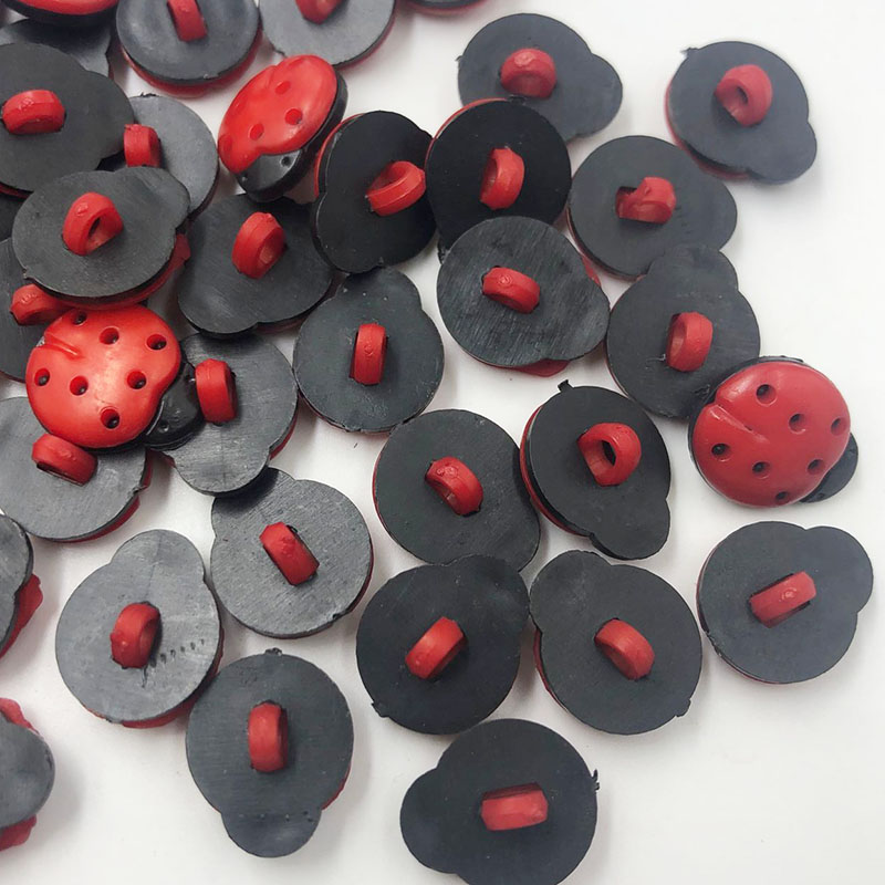 50/100Pcs Rood Lieveheersbeest - Button Hole Cutter recensie en prijs