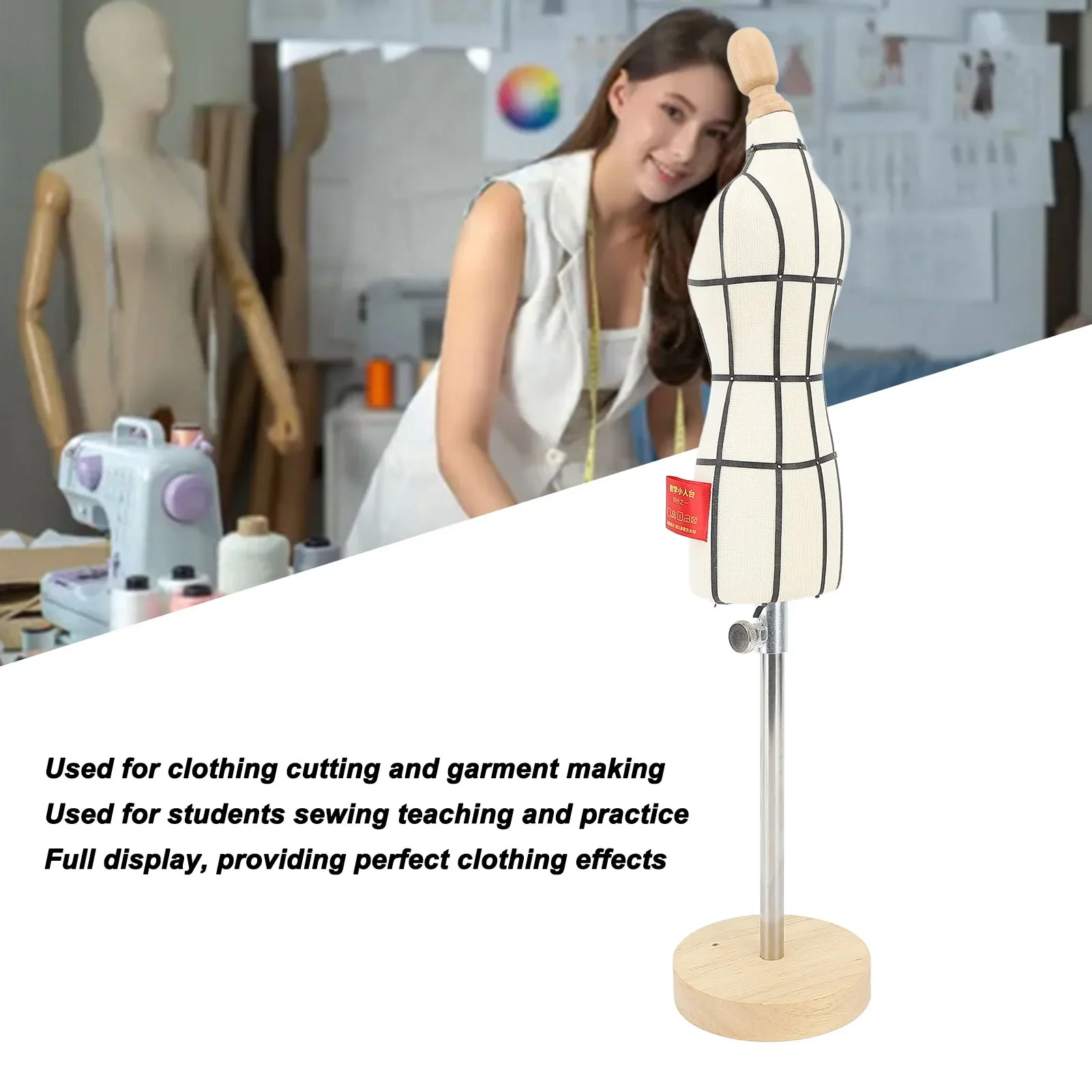 Miniatuur Jurk Vorm Met Standa - Dress Form Mannequin recensie en prijs