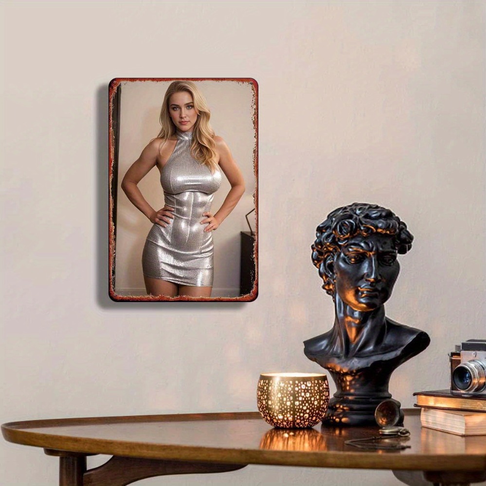 SHEINMETAL Zilver Metallic Kle - Dress Form Mannequin recensie en prijs