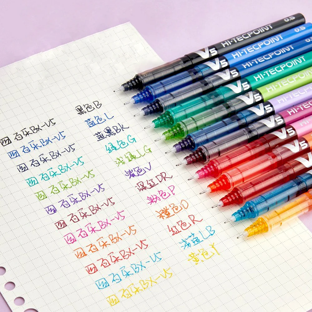 3pcs Japan PILOT Gel Pennen Re - Pilot Pen V5 recensie en prijs