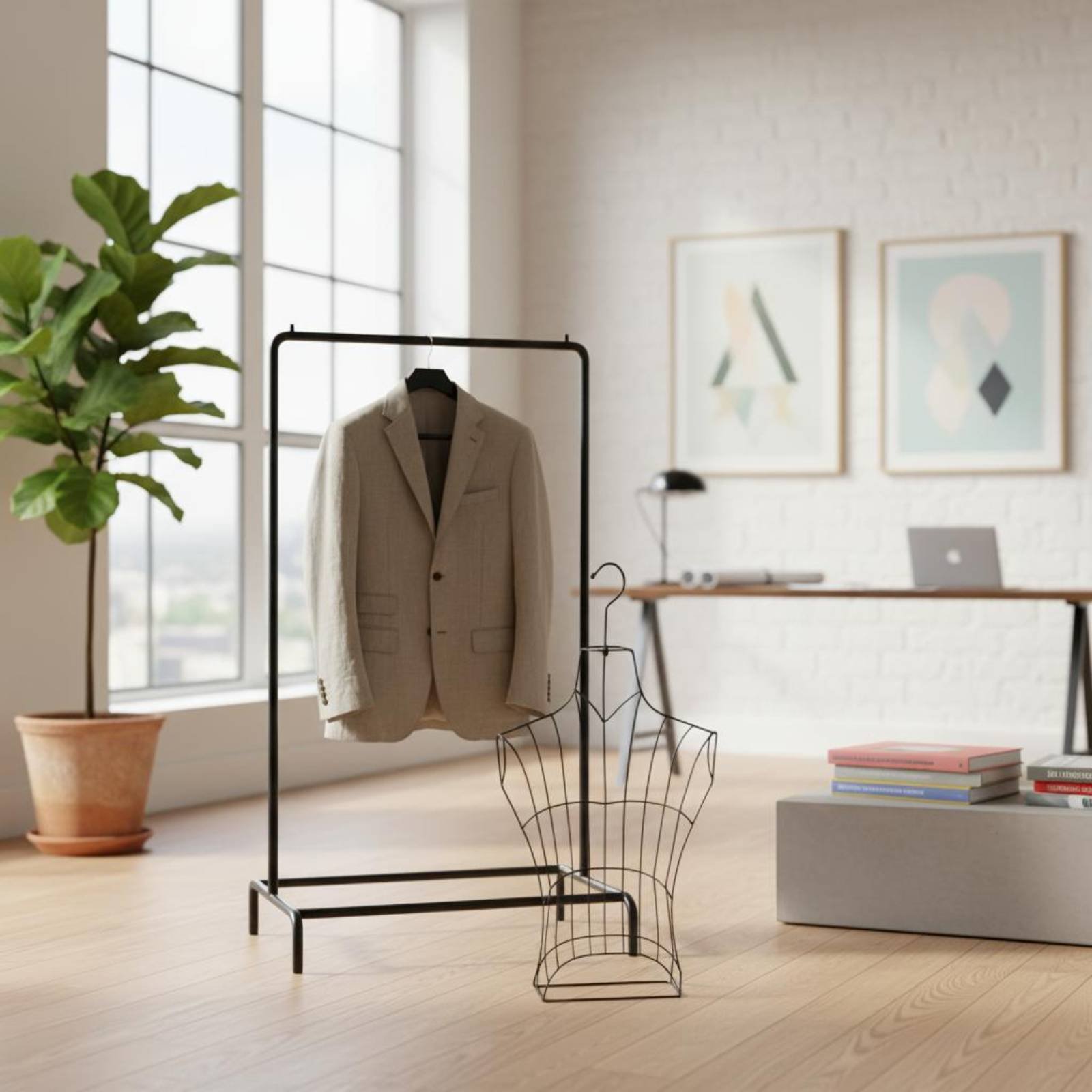 IJzeren mannequin met metalen  - Dress Form Mannequin recensie en prijs
