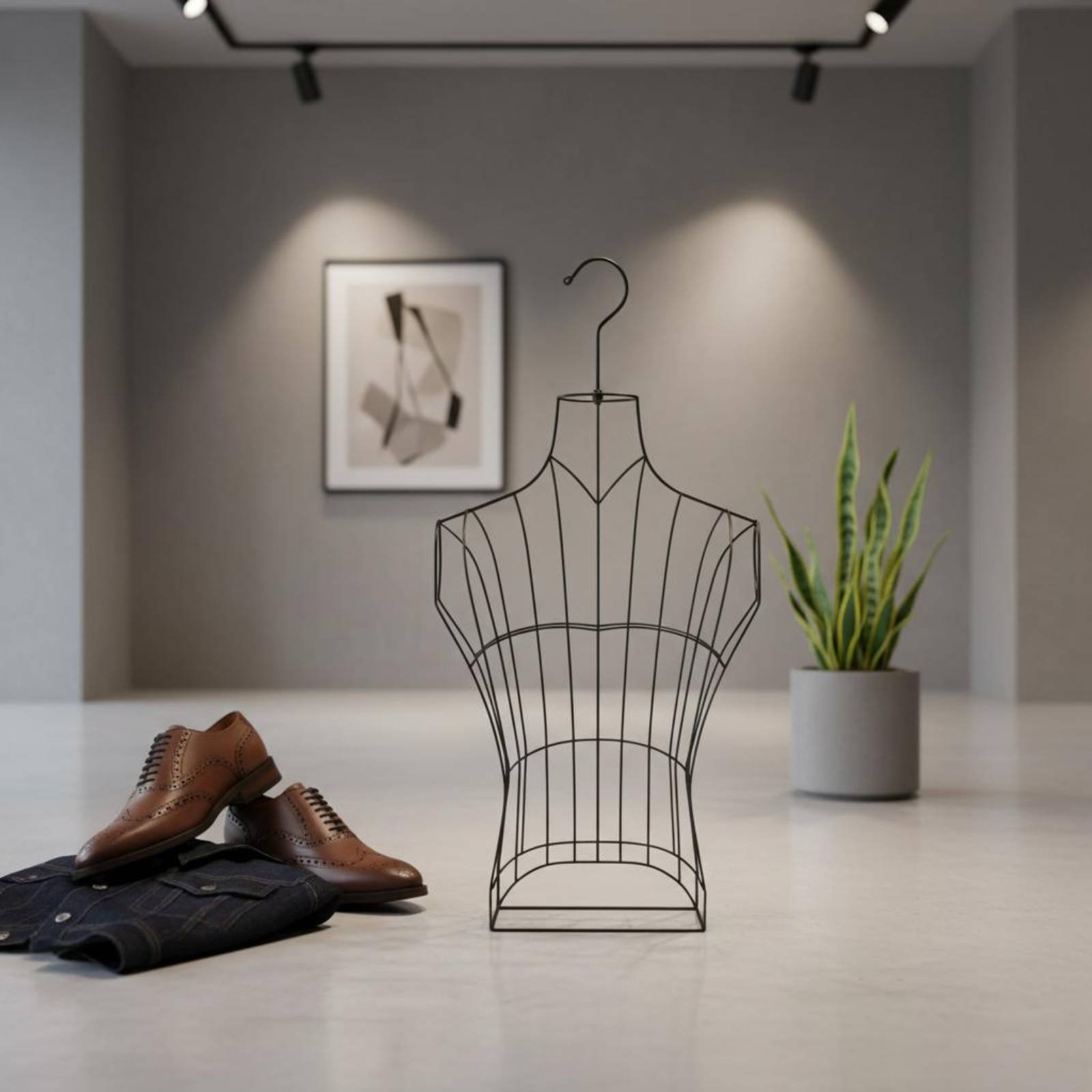 IJzeren mannequin met metalen  - Dress Form Mannequin recensie en prijs