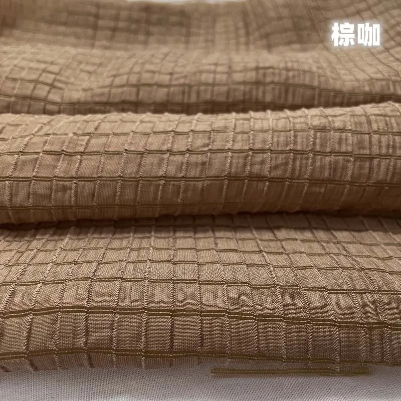 Crème Geel Geruite Stof Zacht  - Textile And Sewing Materials recensie en prijs
