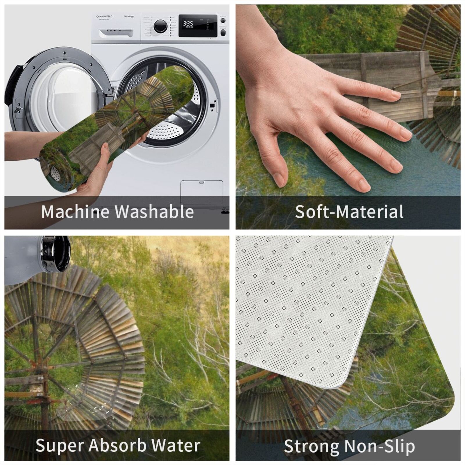 Houten windmolen tapijt mat ta - Century Textile & Sewing Supply Avenue C North Saskatoon Sk recensie en prijs