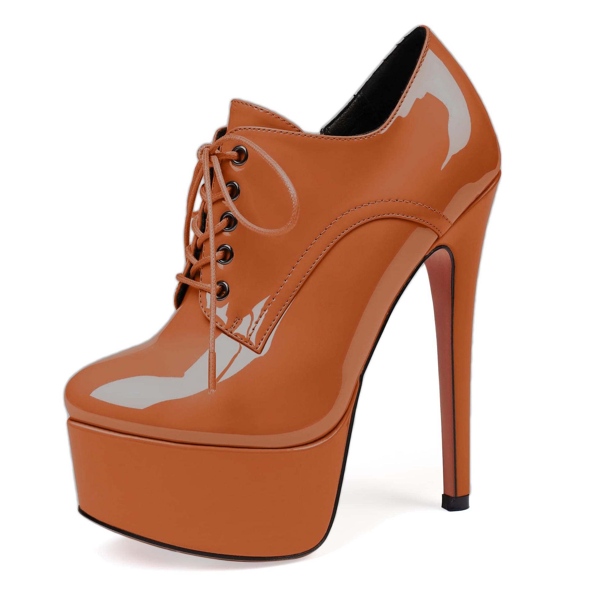 Platformpumps met hoge hak voo - Sewing Front Zipper recensie en prijs