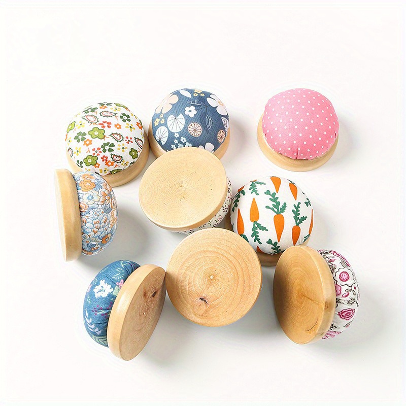 1Pc Ramdon Kleur Houten Stand  - Sewing Pin Cushion recensie en prijs