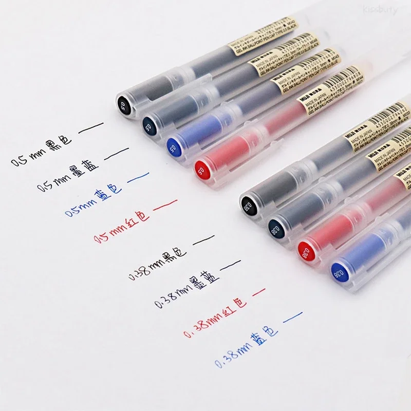 10-30 stks/set 0.38/0.5mm Gel  - Muji Stationery Gel Pen recensie en prijs