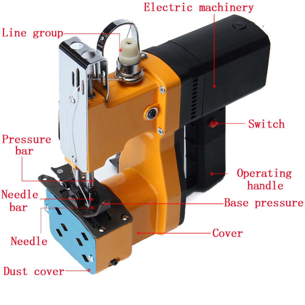 Elektrische geweven zakkenafsl - Sewing Machine For Textile recensie en prijs