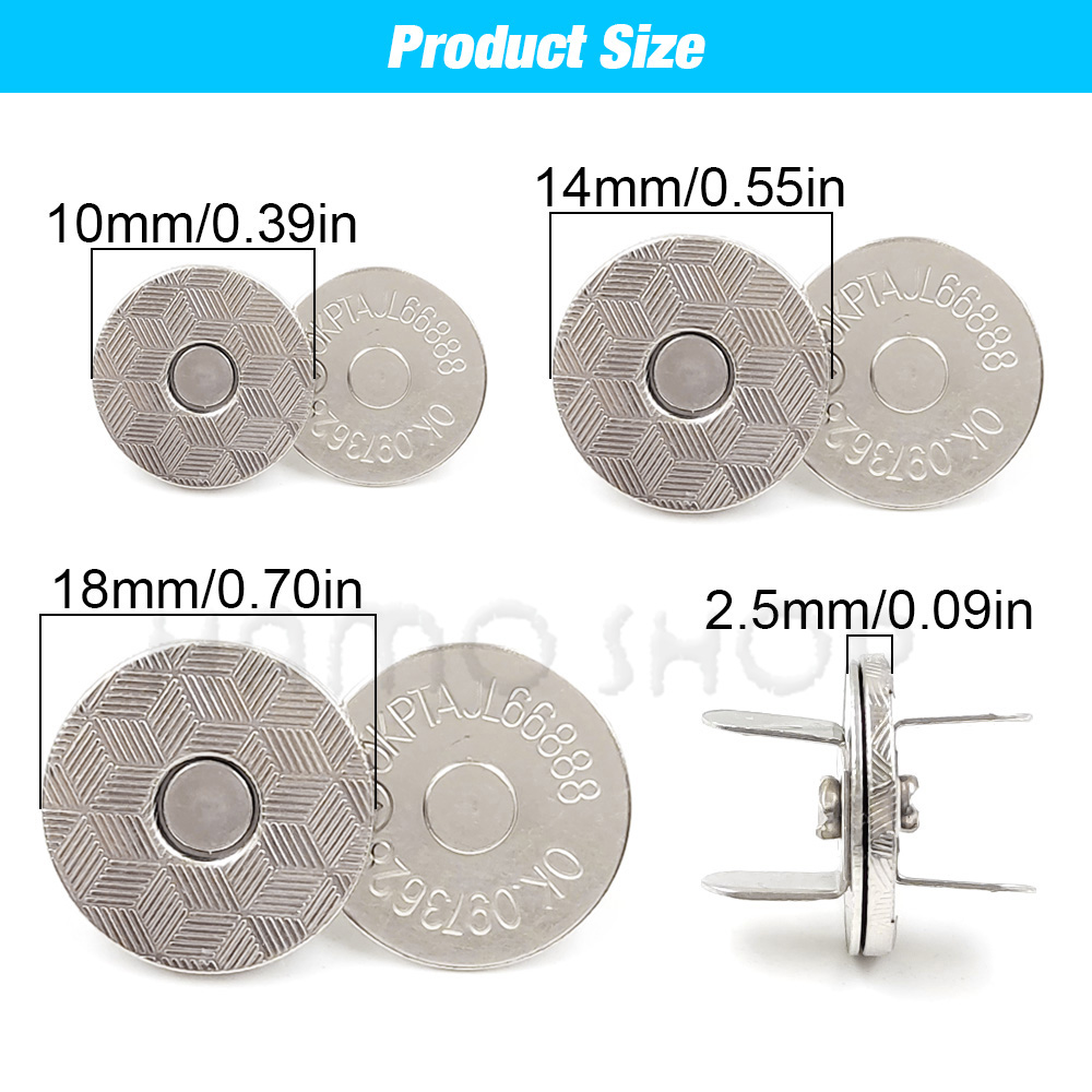20 sets/partij 10mm-18mm Magne - Button Hole Cutter recensie en prijs