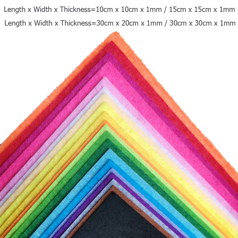 40 Stuks Zacht Vilt Vel Divers - Is Sewing A Textile Craft recensie en prijs