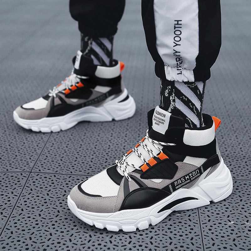 Hightop Zomer Mannen Sportscho - Sewing Front Zipper recensie en prijs