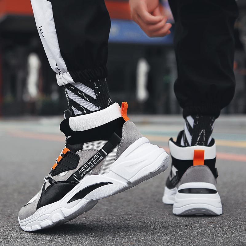 Hightop Zomer Mannen Sportscho - Sewing Front Zipper recensie en prijs
