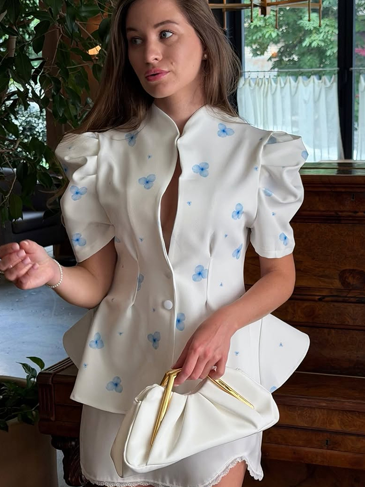 Elegante satijnen blouse met b - Sewing V recensie en prijs