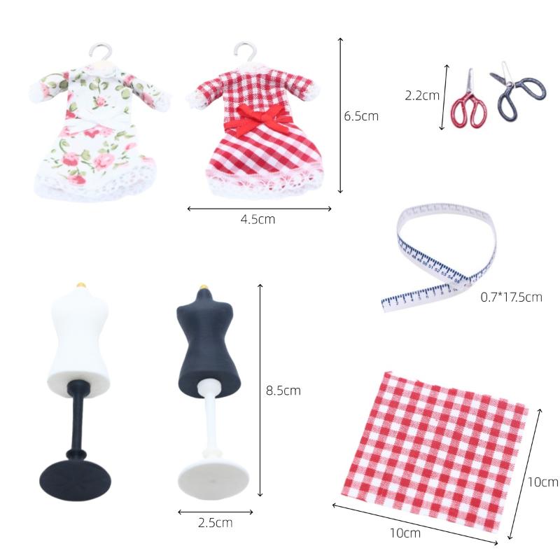 Hot Sale-1Set 1/12 Schaal Popp - Dress Form Mannequin recensie en prijs
