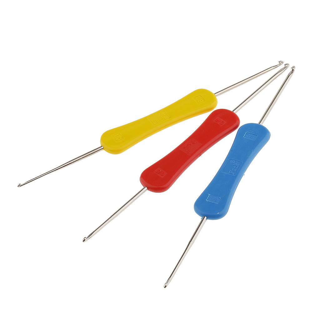 3 gemengde dubbelzijdige haakn - Sewing Necessities recensie en prijs