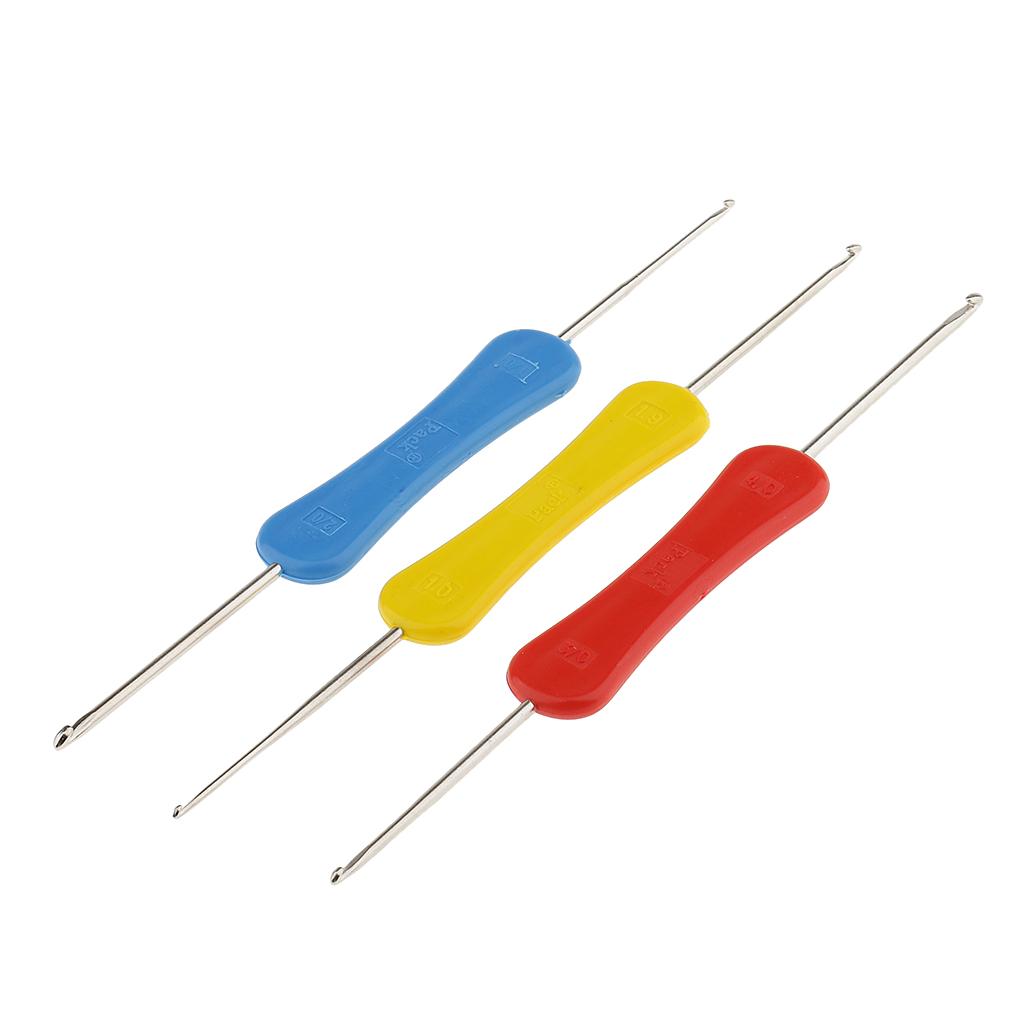 3 gemengde dubbelzijdige haakn - Sewing Necessities recensie en prijs