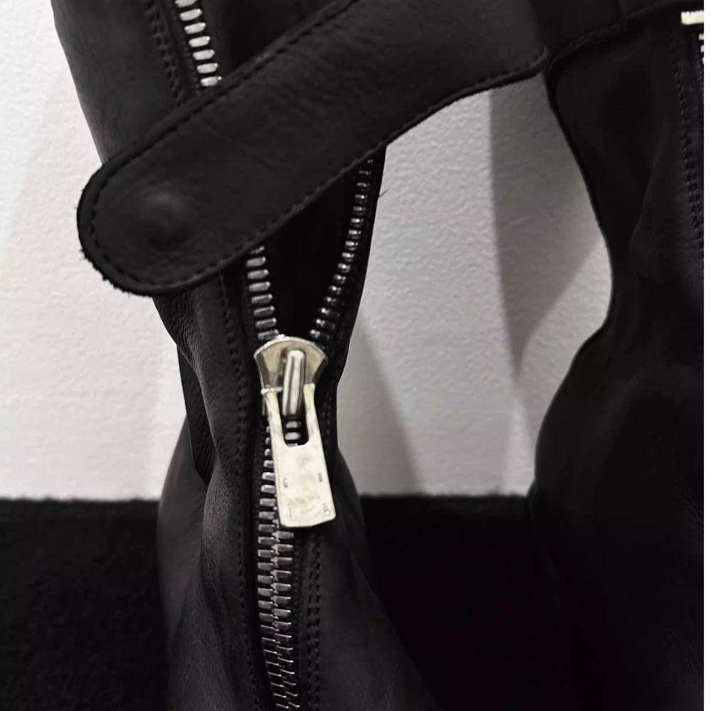 Mode Chelsae-laarzen van echt  - Sewing Front Zipper recensie en prijs