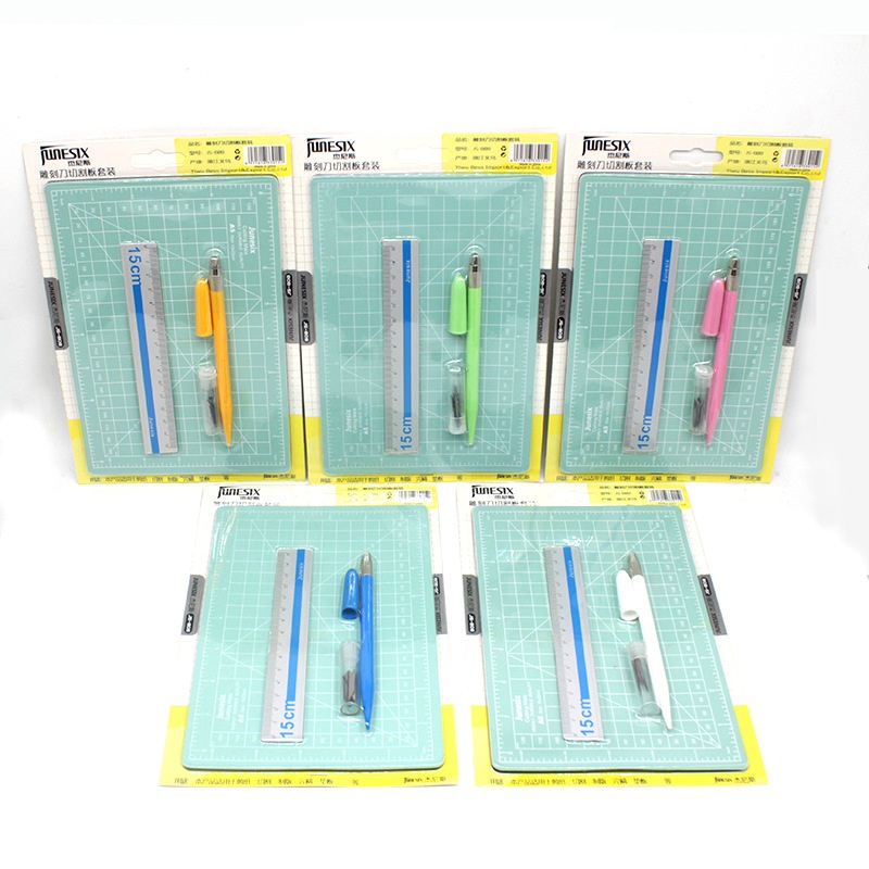 1Set A5 Snijmat Liniaal Graver - Cutting Mat Self Heal recensie en prijs