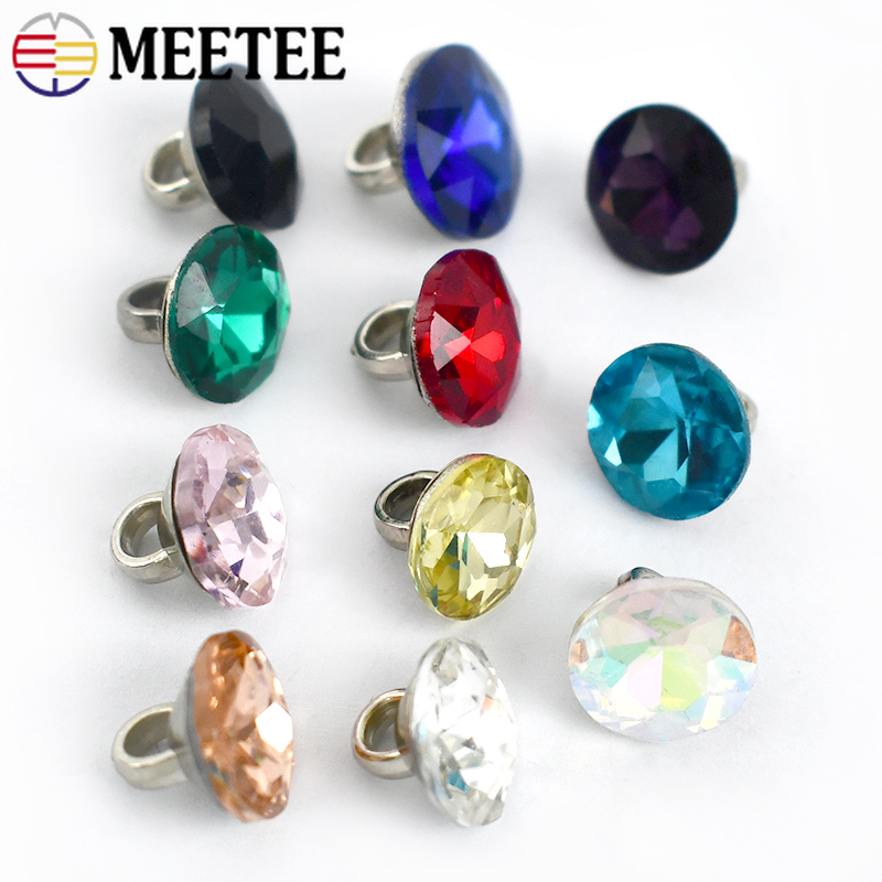 Meetee 20/50Pcs 9Mm Strass Kno - Button Hole Cutter recensie en prijs