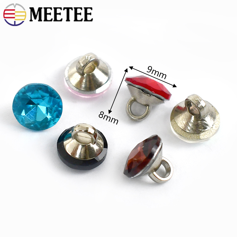 Meetee 20/50Pcs 9Mm Strass Kno - Button Hole Cutter recensie en prijs