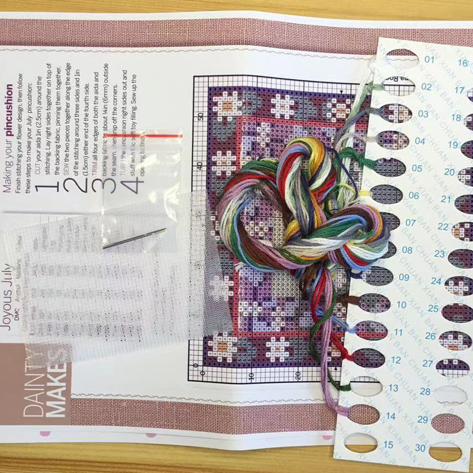 Kruissteek Kits Stich Pin Kuss - Sewing Pin Cushion recensie en prijs