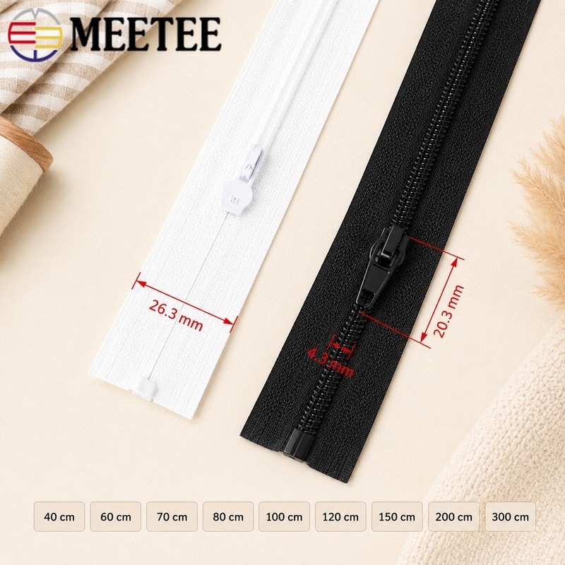 5/10 stuks 40-300cm 3 #   Nylo - Sewing Front Zipper recensie en prijs